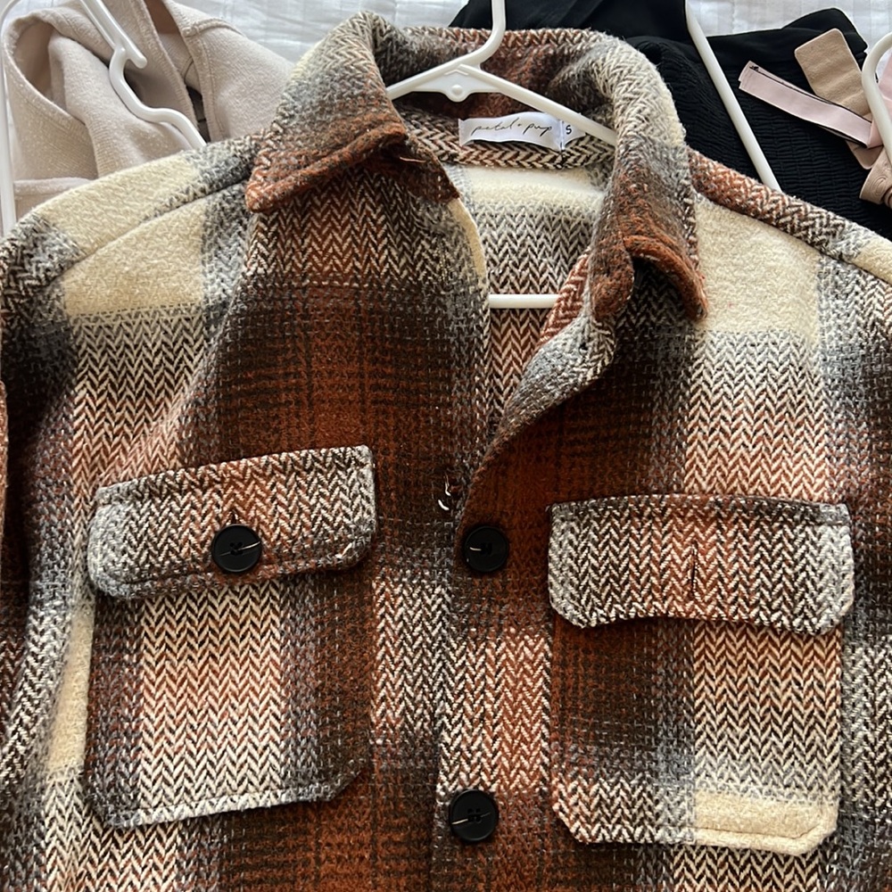 Flannel shacket - Picture 4 of 4
